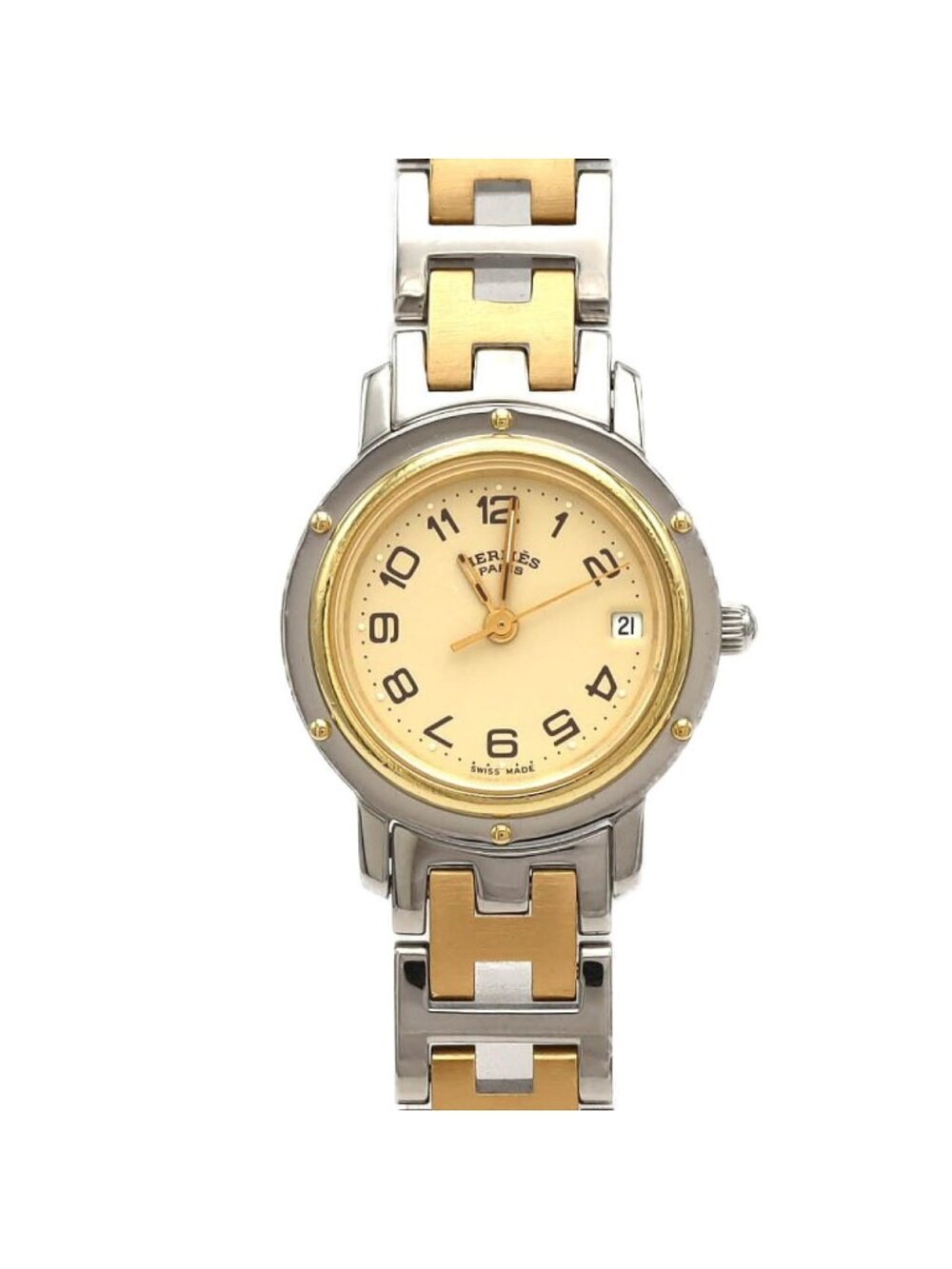 Hermes Clipper Ssx Quartz Watch
